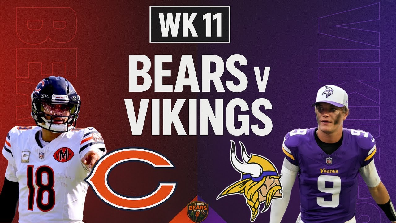 BEARS vs VIKINGS Preview | The Truth About Week 11… 👀
