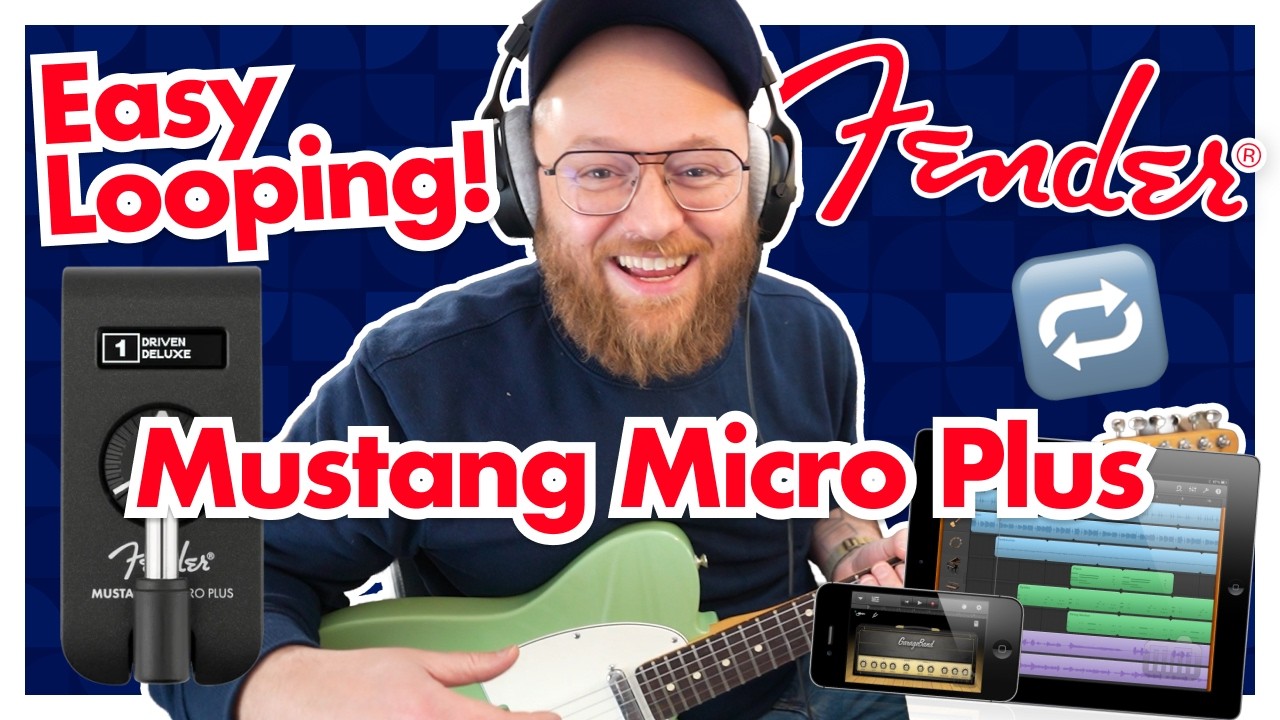 Как зациклить гитару с помощью Fender Mustang Micro Plus