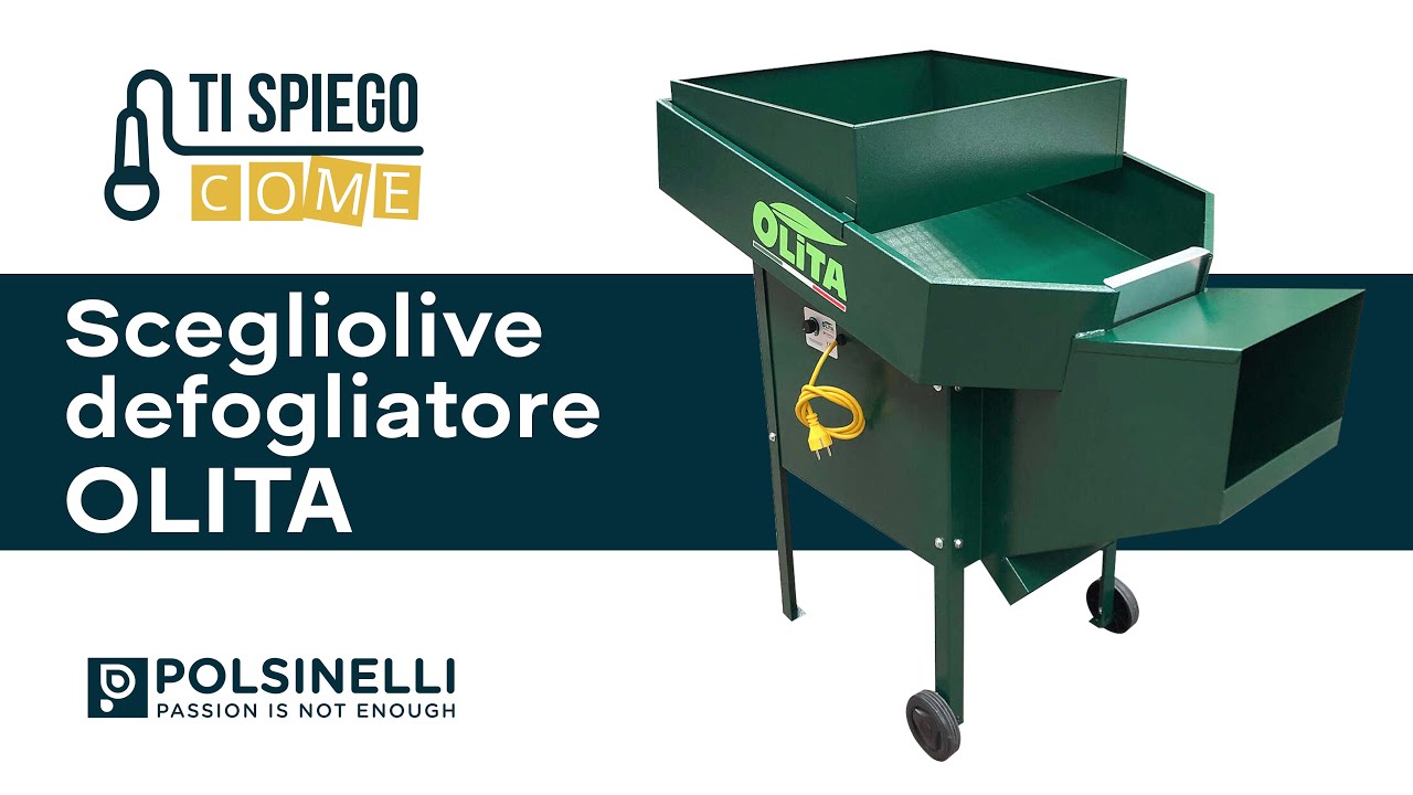 Come è fatto il nostro Scegliolive defogliatore OLITA
