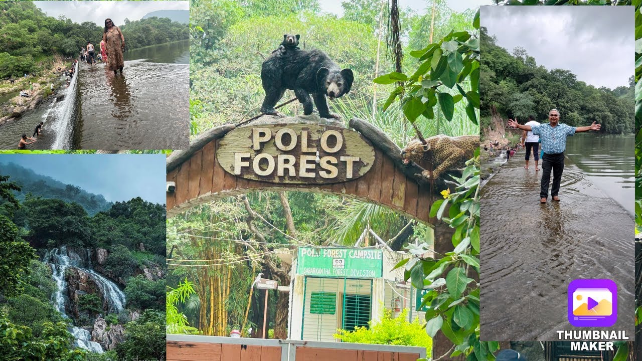Polo Forest Vijay nagar Sabarkantha Gujarat Polo forest Vlog Polo Forest in Monsoon Trekking
