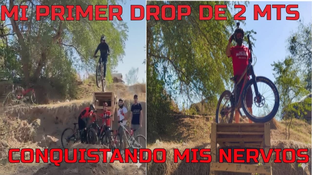 Construimos un salto en el Rio de 2mts  y casi no me animo a darle😨