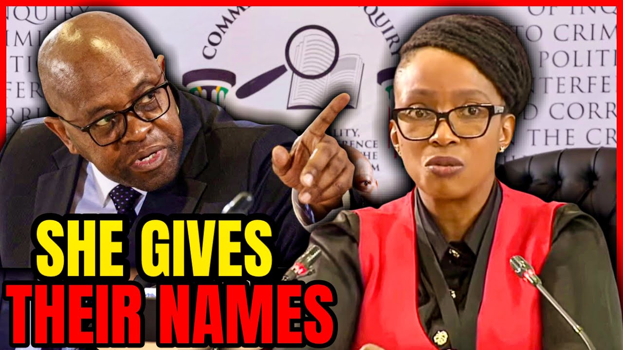 IPID Nomsa Masuku Mentions The Names Of The Corrupt Officers at Madlanga Commission