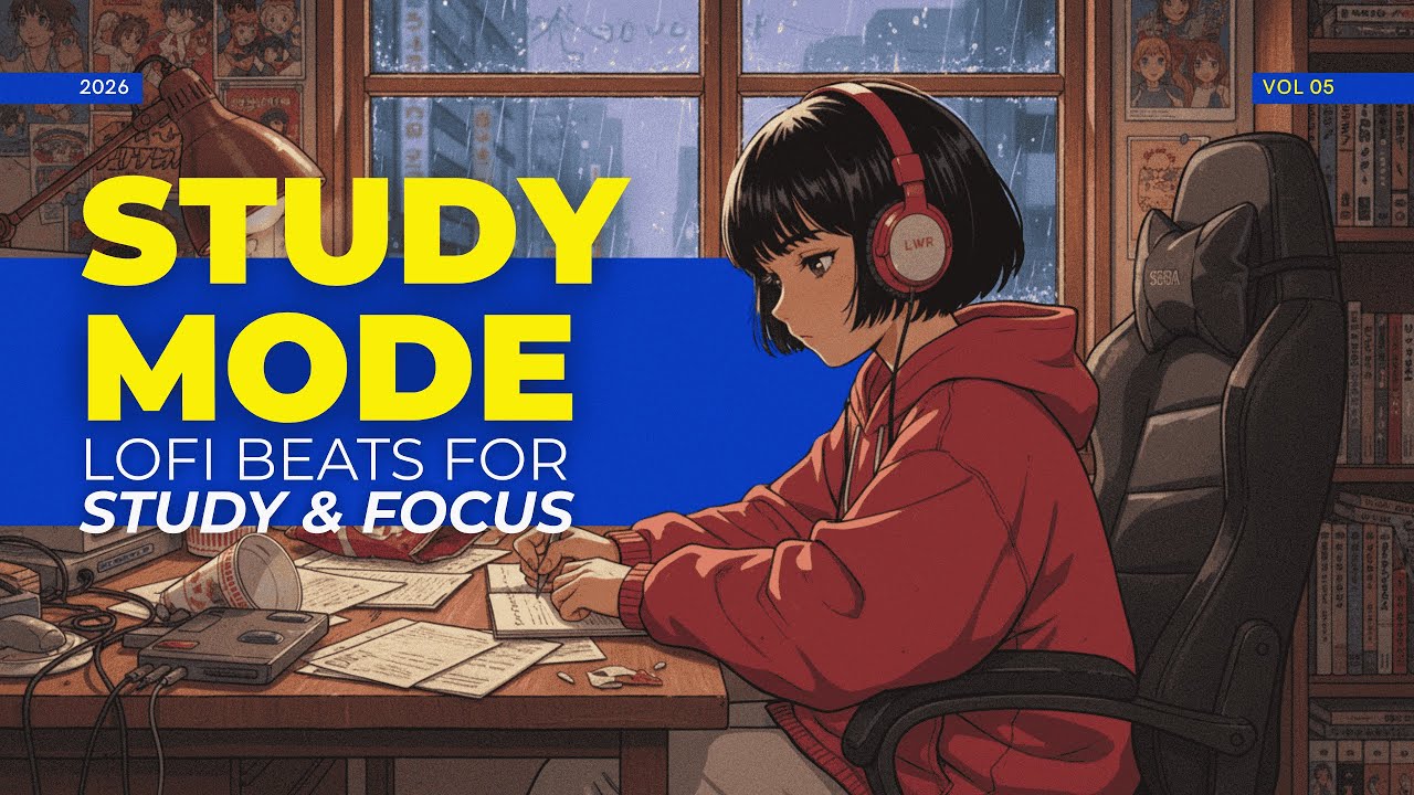 シグナル 90 | 1 A.M Study Session 📚2h of Lo-fi Hip Hop for Intense Productivity (No Vocals)