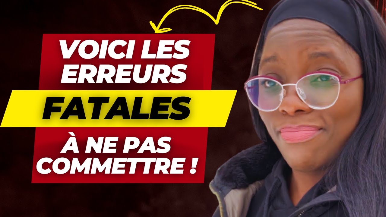 Voici les 5 premières ERREURS des nouveaux arrivants au Canada/ ARRETONS ÇA 😫