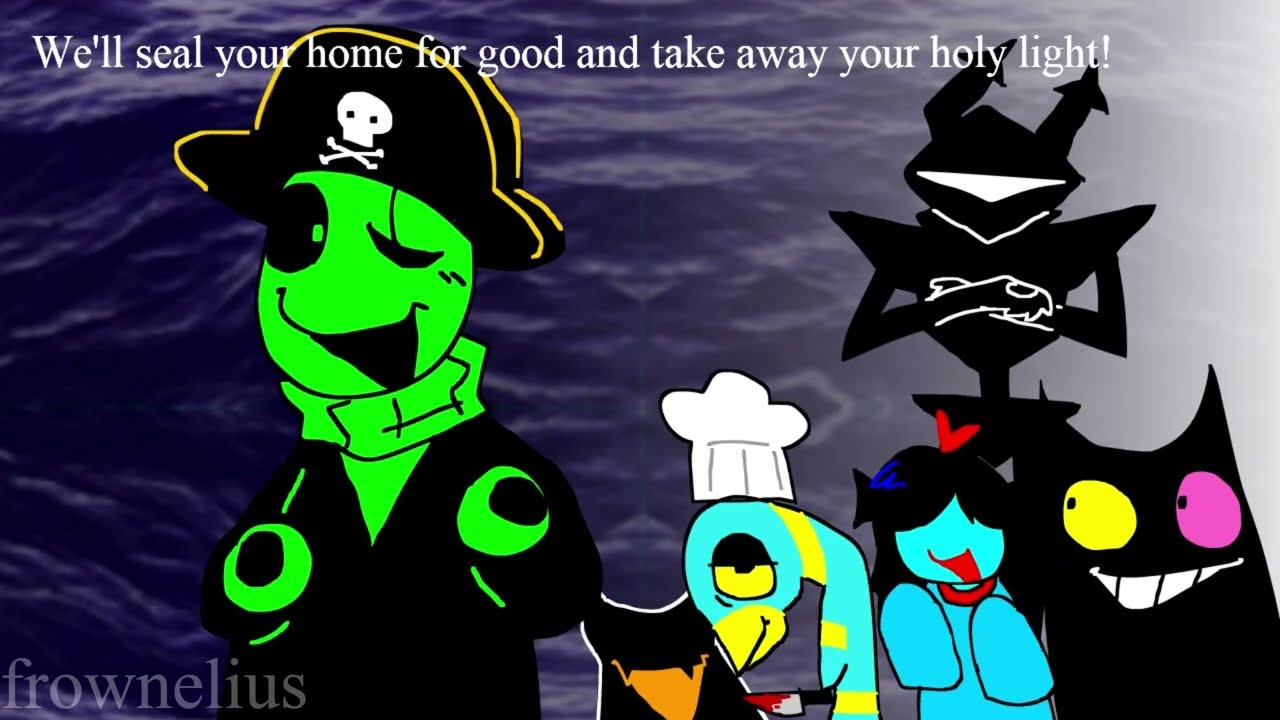 Pirate Gaster's Sea Shanty but Gaster is 1225% Greener