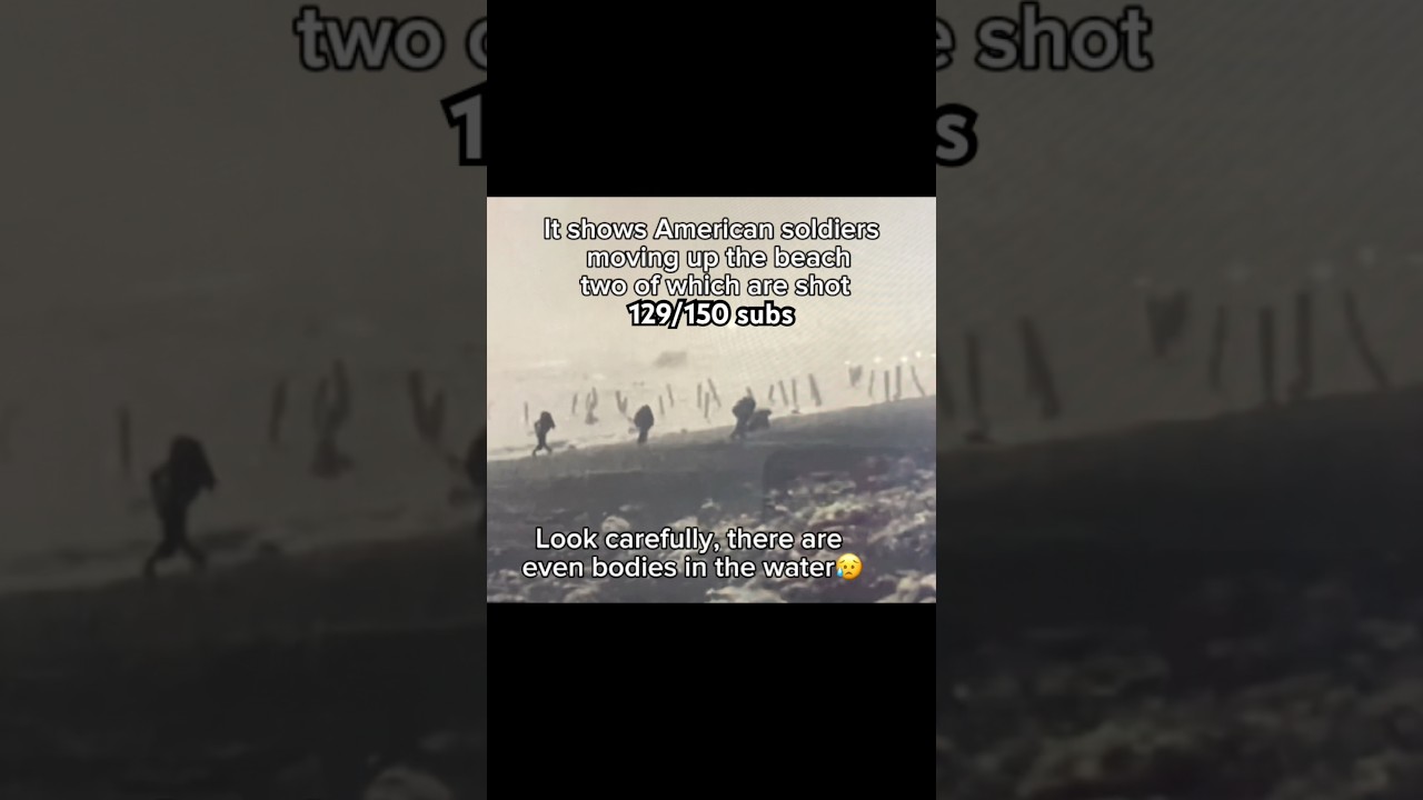Sad D-day footage #ww2 #video #history #military