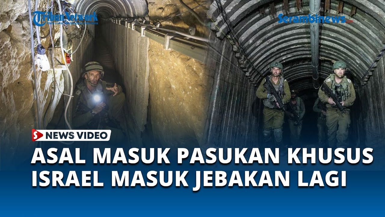 Pasukan Khusus Israel Dijebak Hamas dalam Terowongan Pakai Alat Peledak Anti Personil
