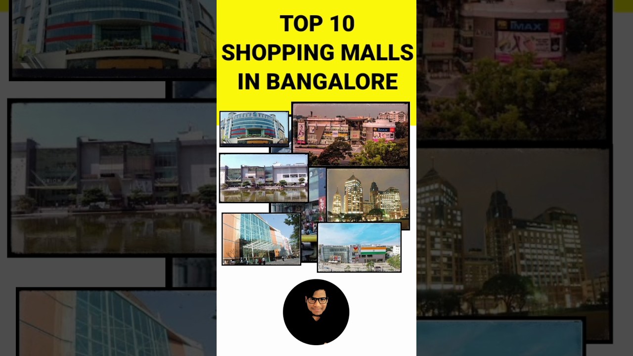 Top 10 Best Shopping Malls in Bangalore #bangalore #karnataka #india #turist #shopping #mall #top10