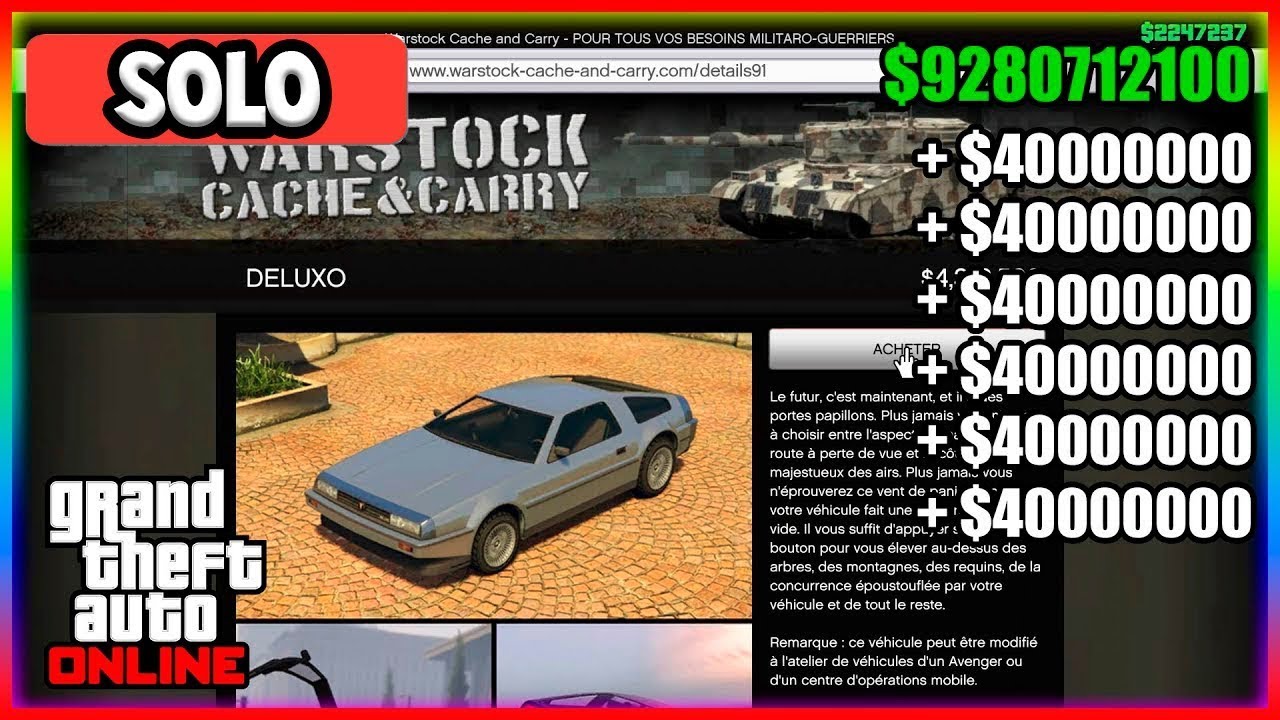 NUEVO FROZEN MONEY TODO GRATIS SOLO SIN AYUDA PLACAS LIMPIAS GTA V ONLINE - GRATIS COCHES DEL DLC