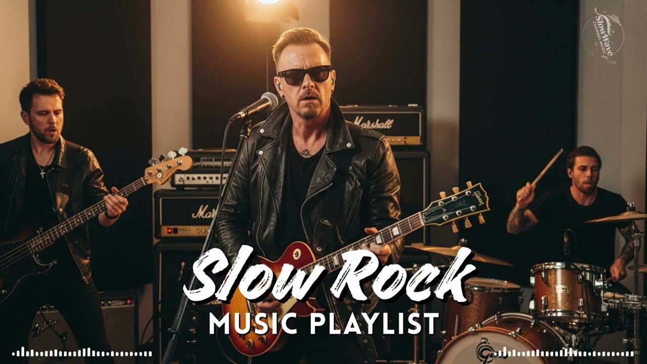 Relaxing Rock Music 🌙 Slow Rock for Late Night Listening
