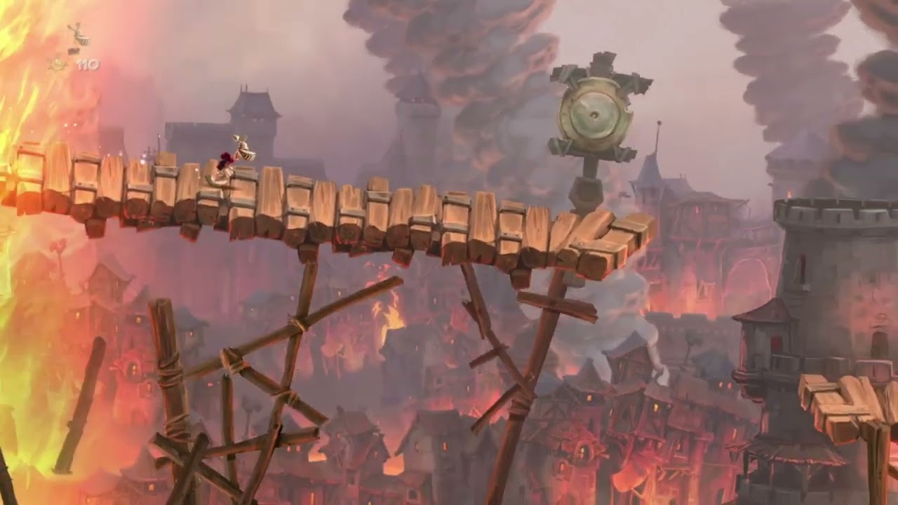 Rayman Legends - Gameplay - Castelo Roqueiro