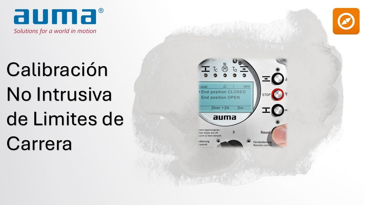 AUMA - Calibración no Intrusiva Límites de Carrera