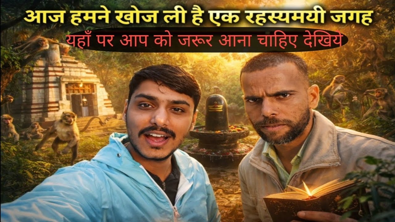 😱 Aaj Humne Khoj Li Ek Rahasyamayi Jagah | Yahan Aana Zaroori Hai! 🔥🛕#vlog #hiddenplace