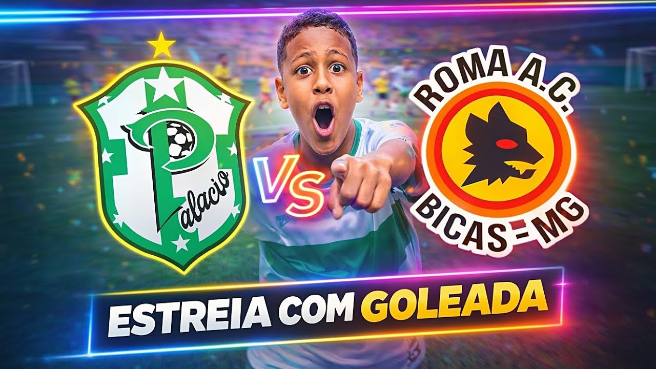 Pal&aacute;cio das Artes vs Roma - ESTREIA COM GOLEADA! 😱