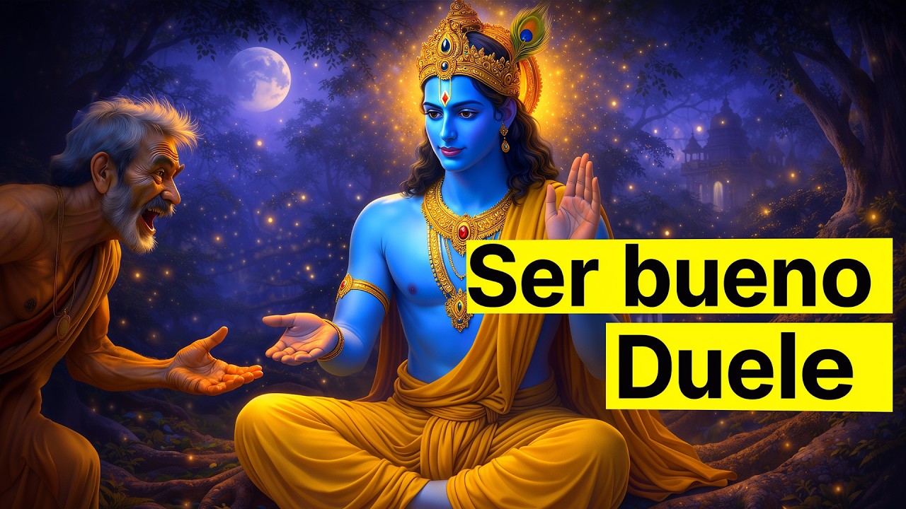 ¿Por qué sufres MÁS siendo bueno? La respuesta de Krishna cambia todo
