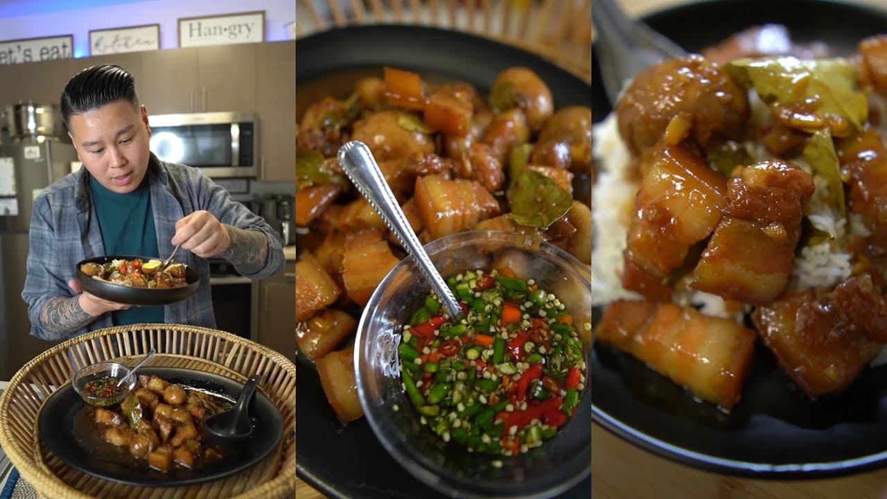 How to make Carmelized Braised Sweet Pork Thom Khem