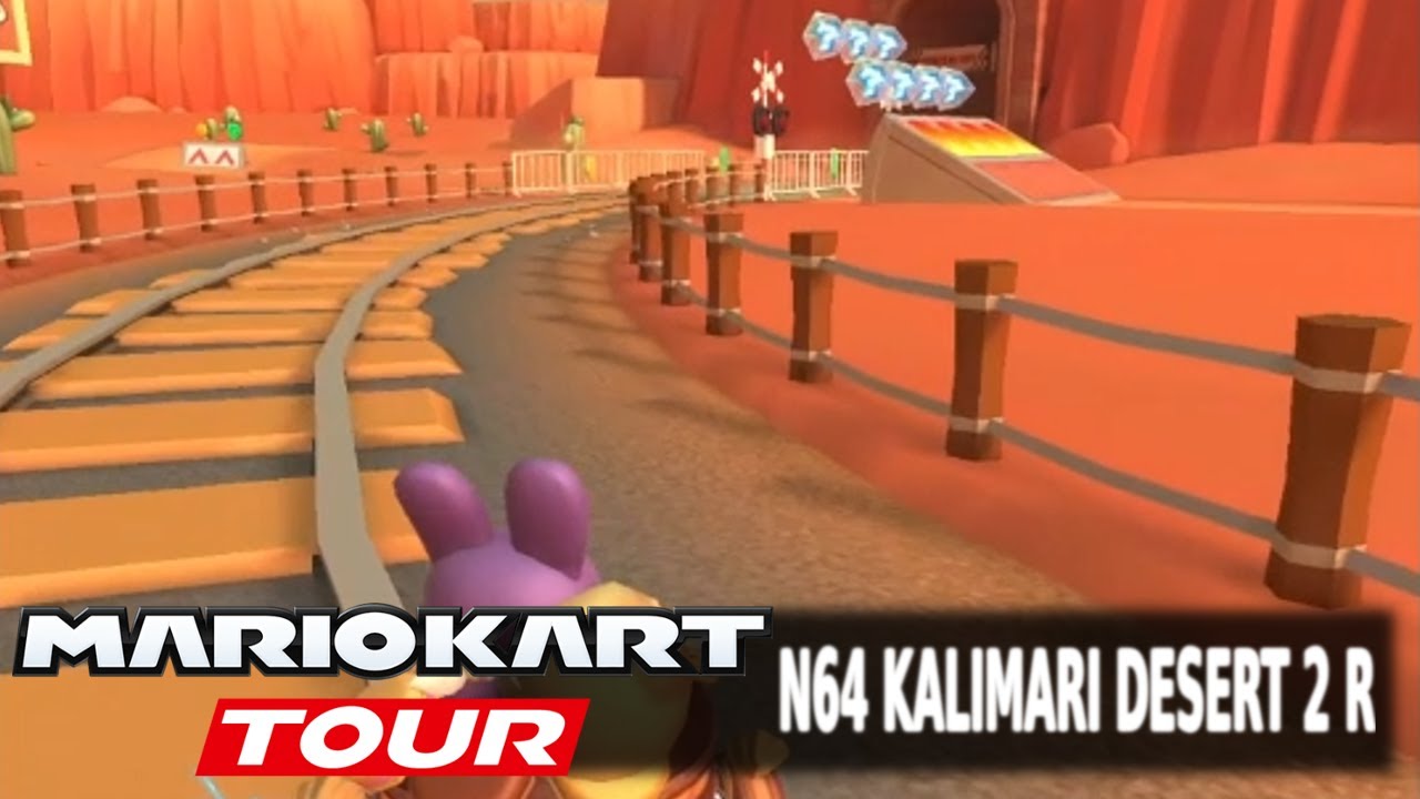 Space Tour 2023 - Nabbit Cup - N64 Kalimari Desert 2 R | Mario Kart Tour | Ep. 33