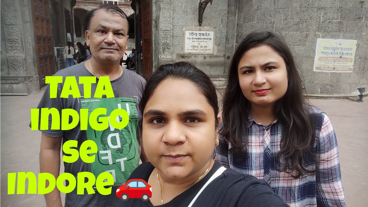 My first travel vlog.😍Tata indigo car se Vadodara to Indore🚗🚗EnjoywithGosaiFamily