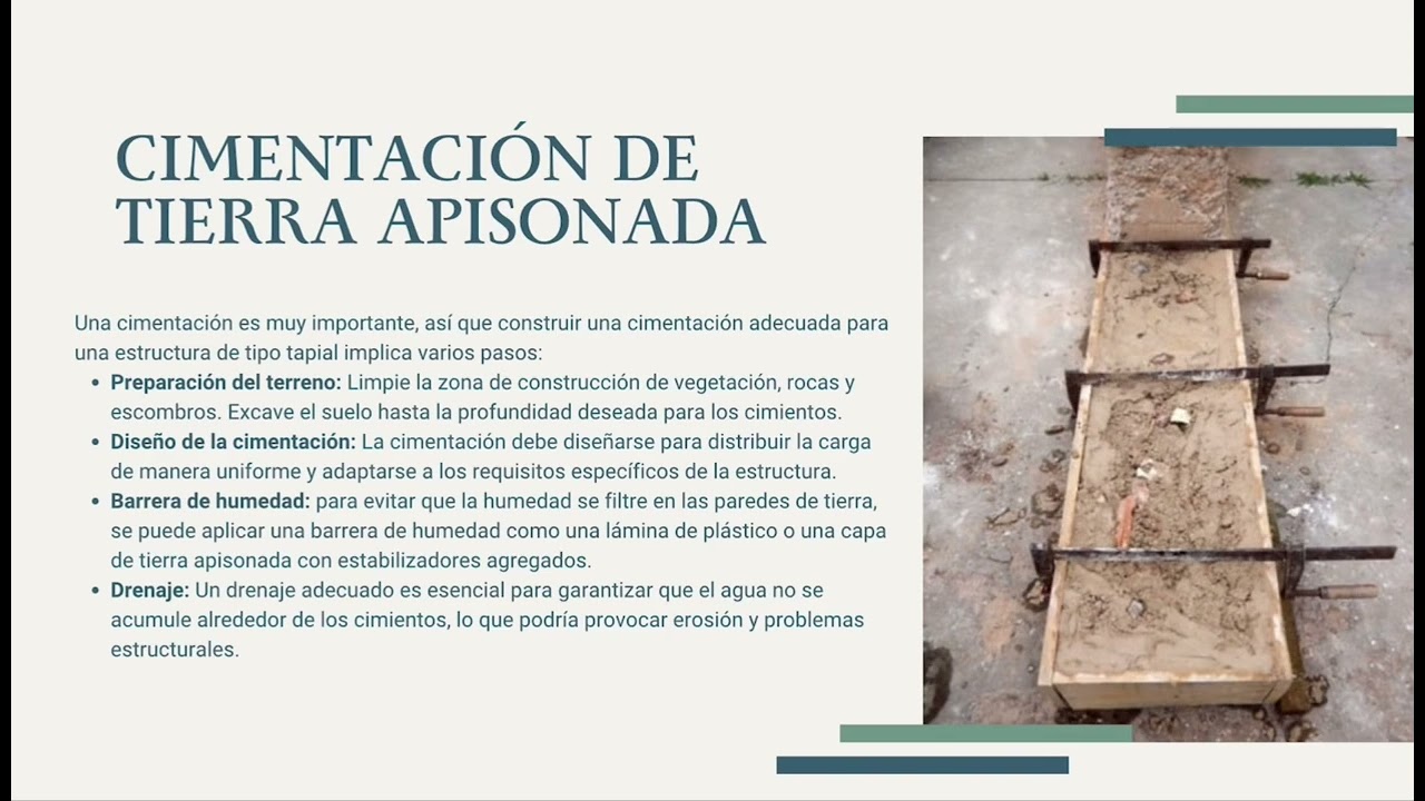 sistema constructivo de tierra apisonada