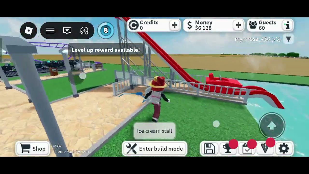 Part 1 (of playing theme park tycoon)