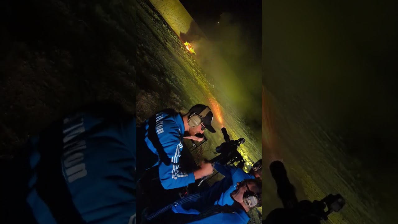 M134 MINIGUN CUTS CAR IN HALF - DILLON PRECISION