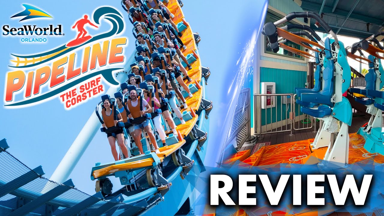 [Review] Pipeline the Surf Coaster - Wie gut ist dieser StandUp-Coaster wirklich? | SeaWorld Orlando
