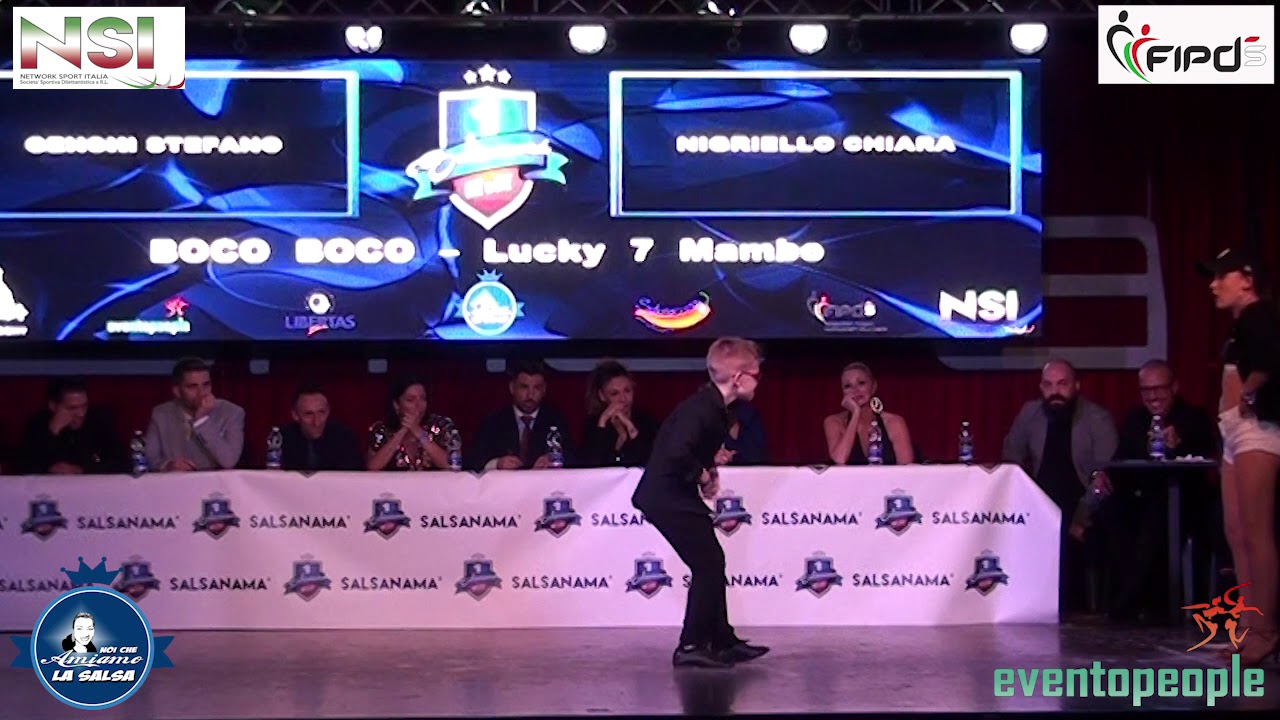SALSANAMA' 2020 : GENCHI STEFANO  VS NIGRIELLO CHIARA - UNDER 13 -  78-