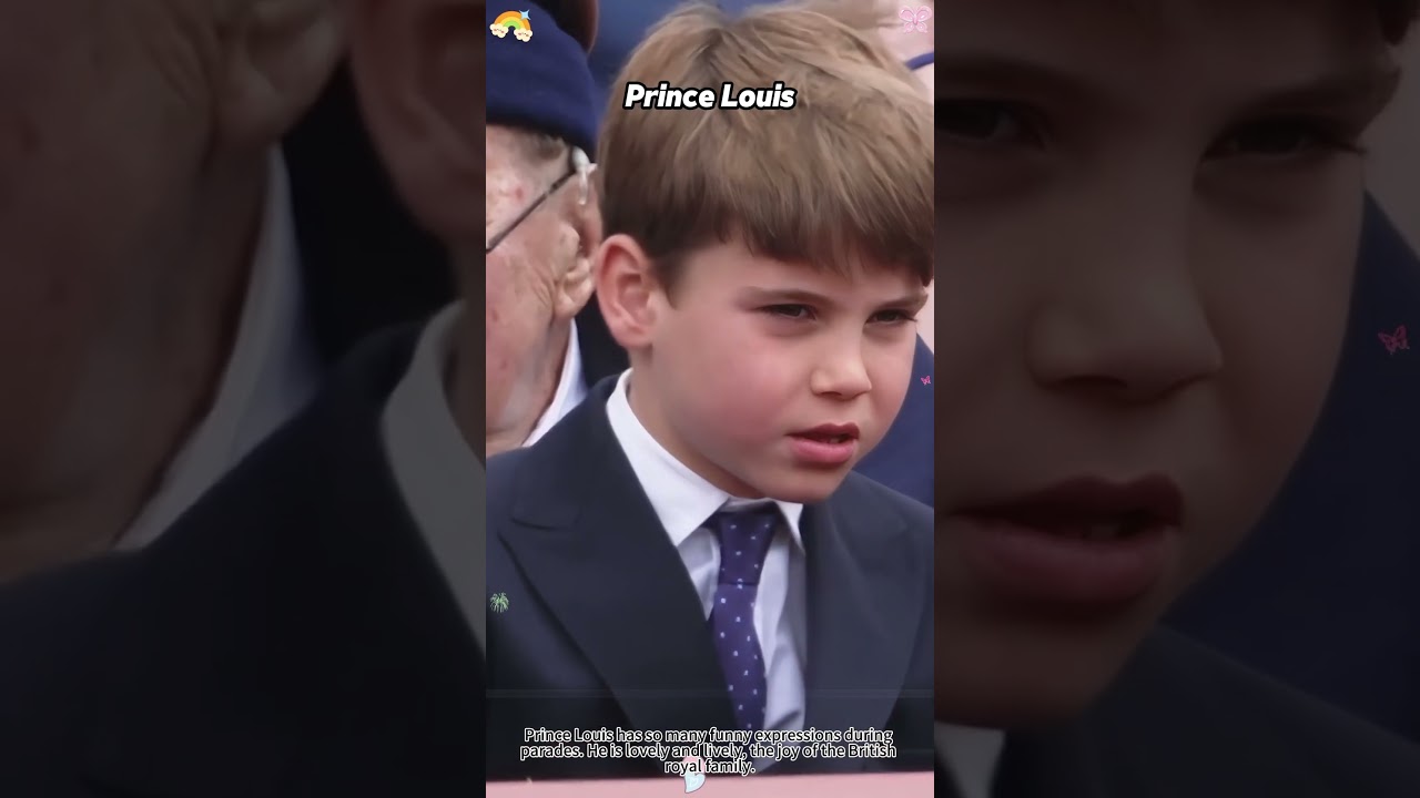 😂 Prince Louis' most adorable and funniest moments!#princelouis #royalfamily #royal #theroyalfamily