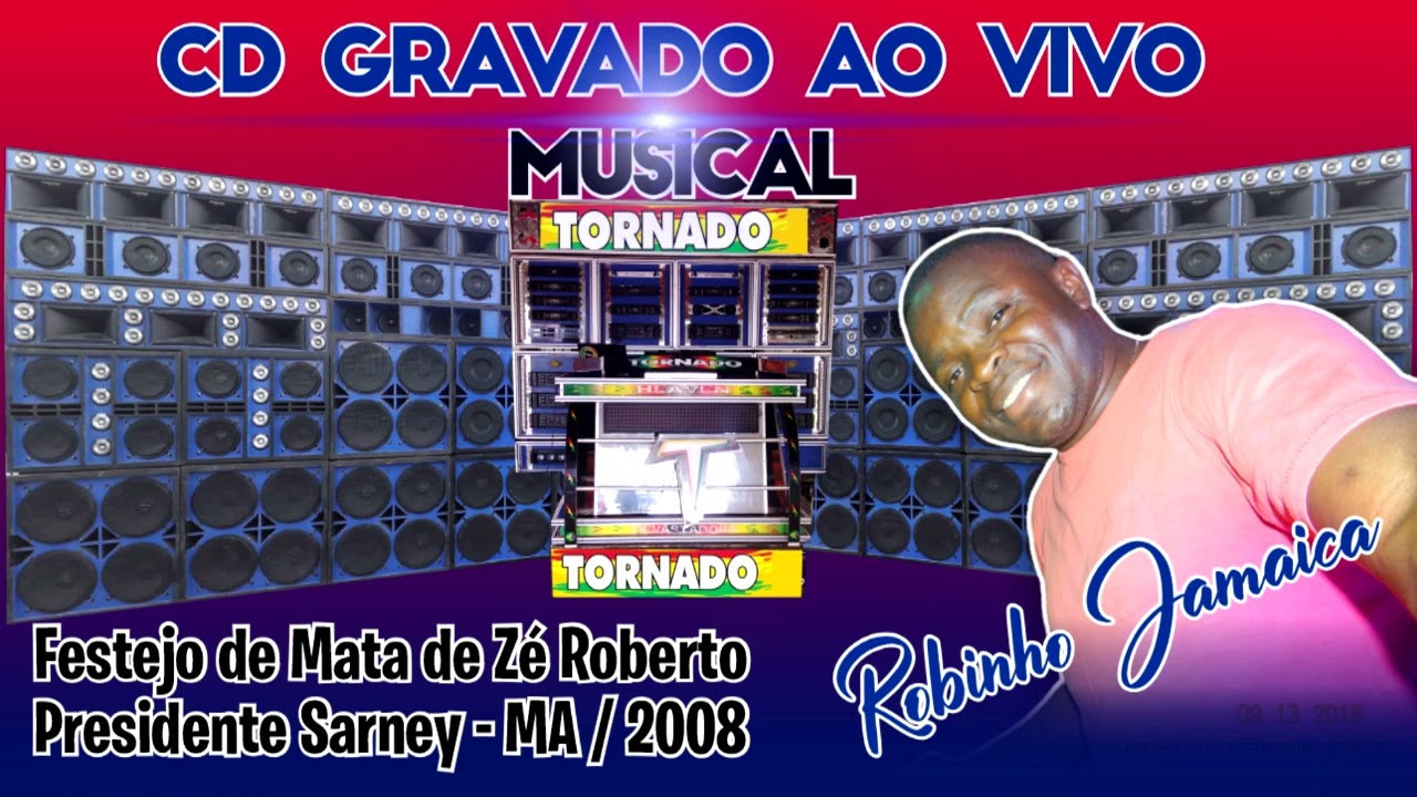 DJ Robinho Jamaica na Musical Tornado no Festejo de Mata de Zé Roberto Presente Sarney MA