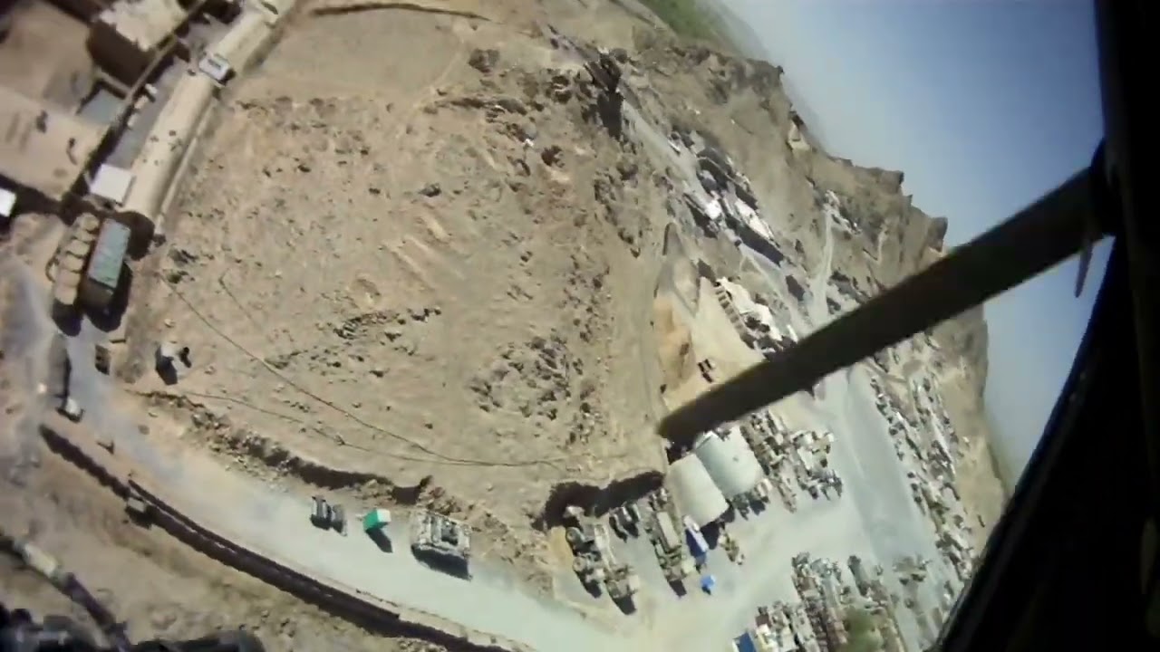 Low-level MEDEVAC - Masum Ghar, Afghanistan - SUBTITLES ON