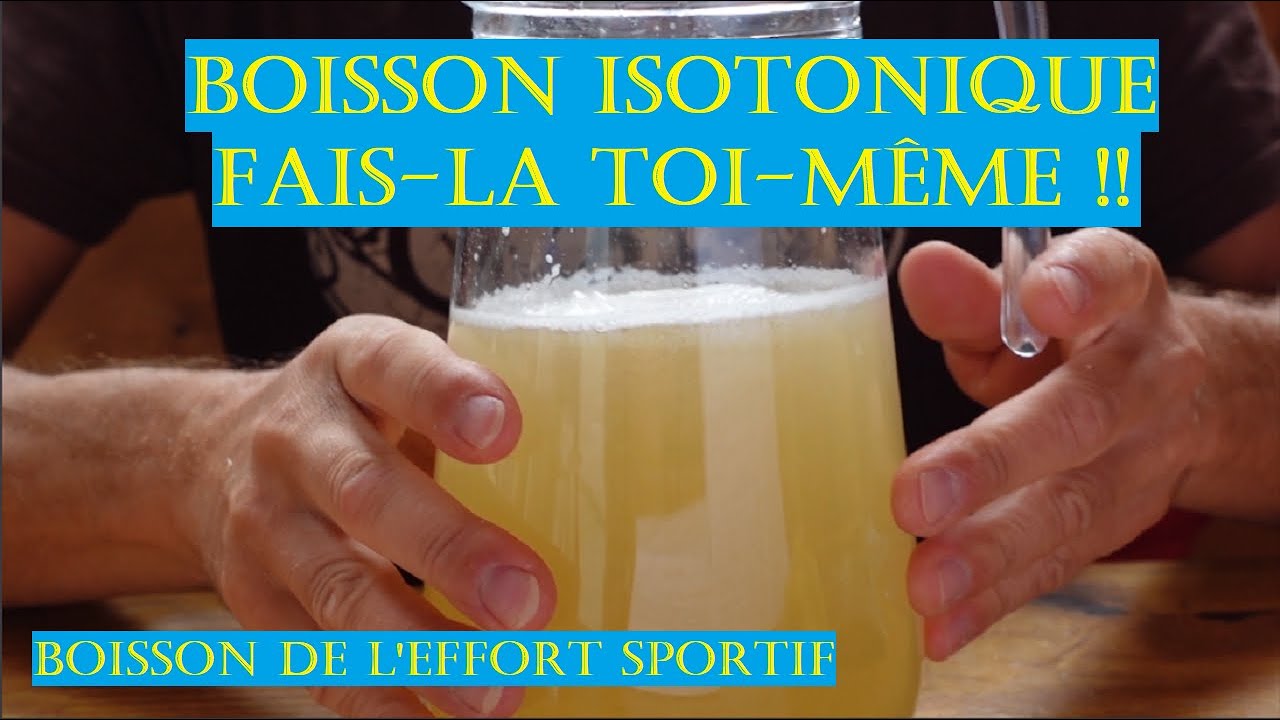 Boisson isotonique. EVOLUTION