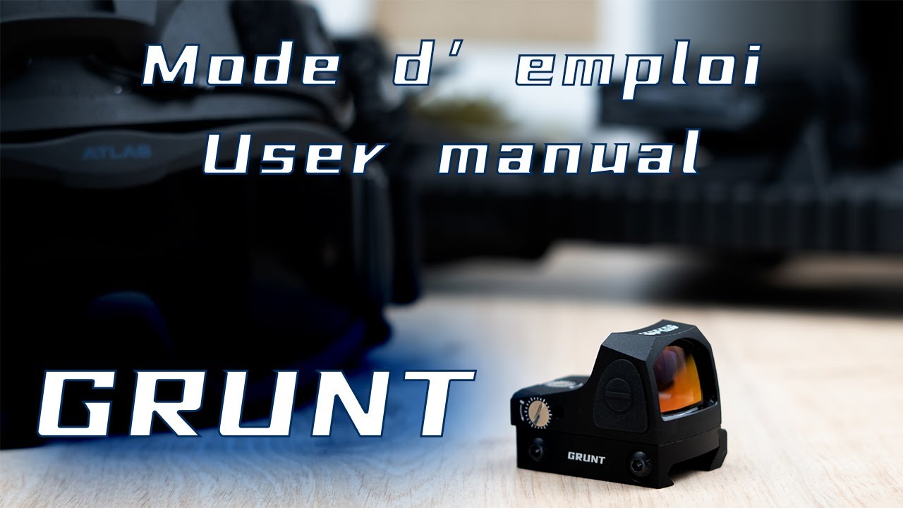 Mode d'emploi Grunt