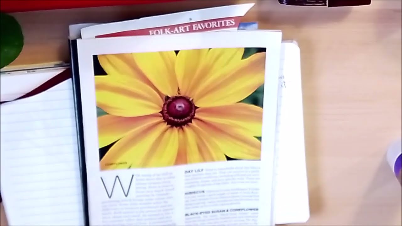 GARDEN QUOTES JOURNAL ~ Frida Flowers ~ Relaxing Video with Music
