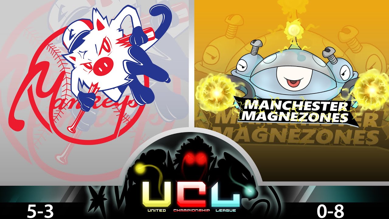 Pokemon Wifi Battle UCL - ShadyPenguinn's New York Mankeys Vs Manchester Magnezones!