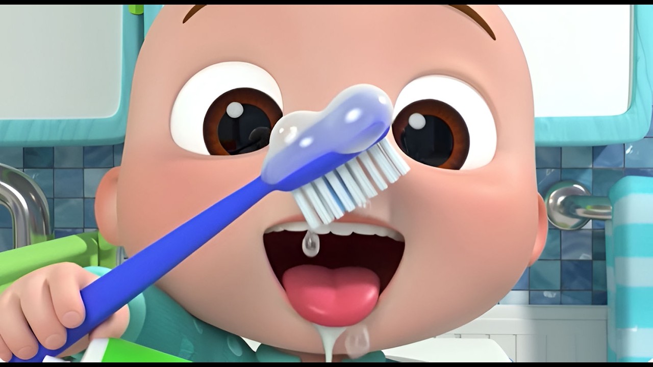 Brush Your Teeth Song 🪥 | Fun Hygiene Nursery Rhyme for Kids
