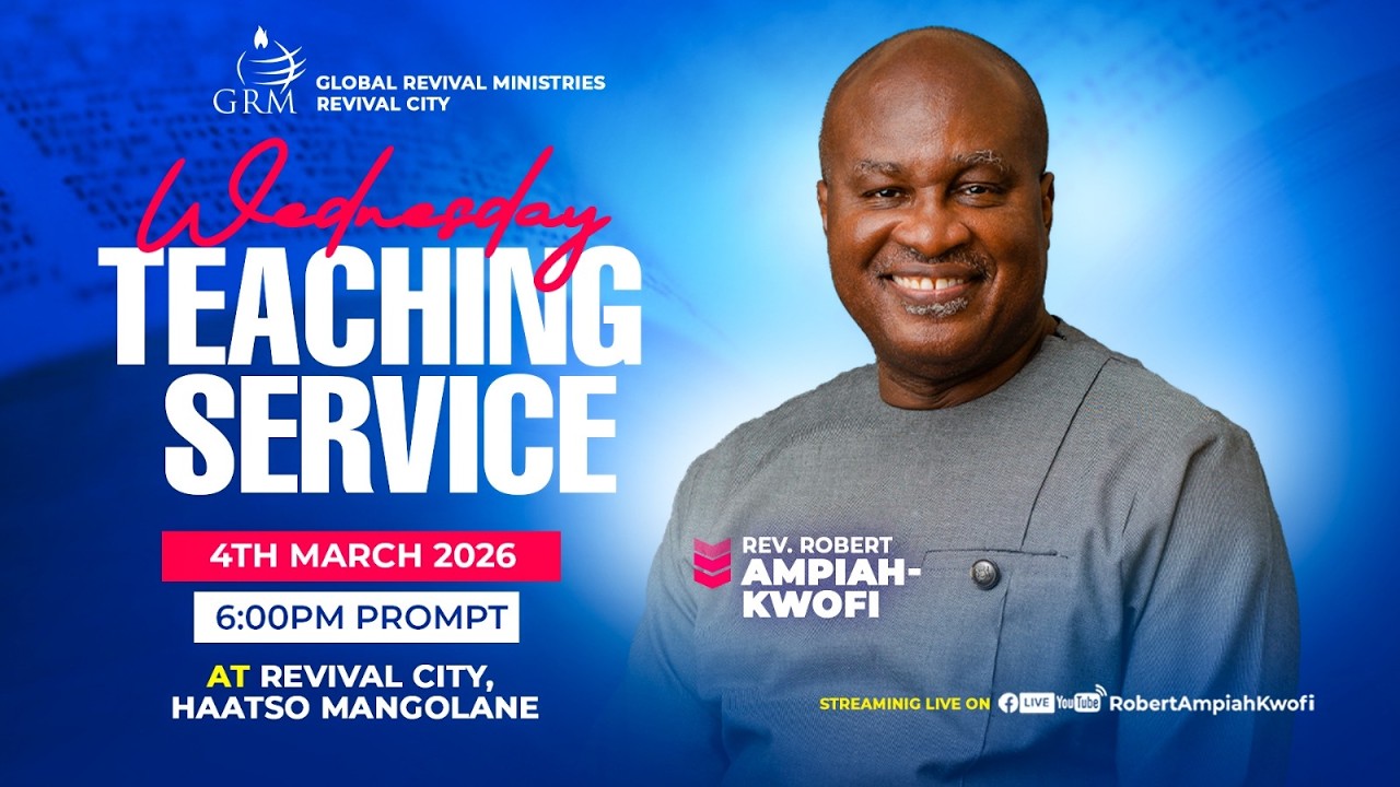 WEDNESDAY TEACHING SERVICE | MARCH 4, 2026