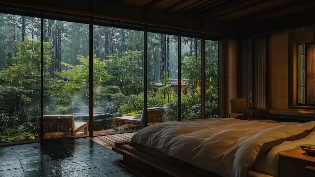 Relaxing Sleep Music + Insomnia | Rain Sounds to Healing, Stop Overthinking & Stress Relief, Calming