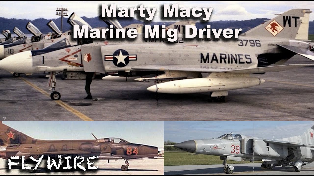 Марти Мэйси, водитель морских МиГов МиГ 21 и МиГ 23
