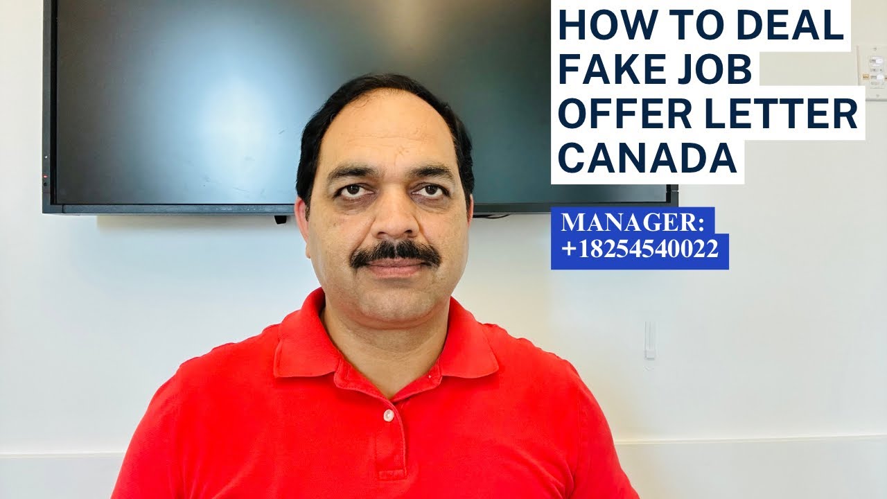 Fake Job Offer Letter Canada | Fake LMIA | Work Permit | Scammers | Fake Agents | Scam | TRV |