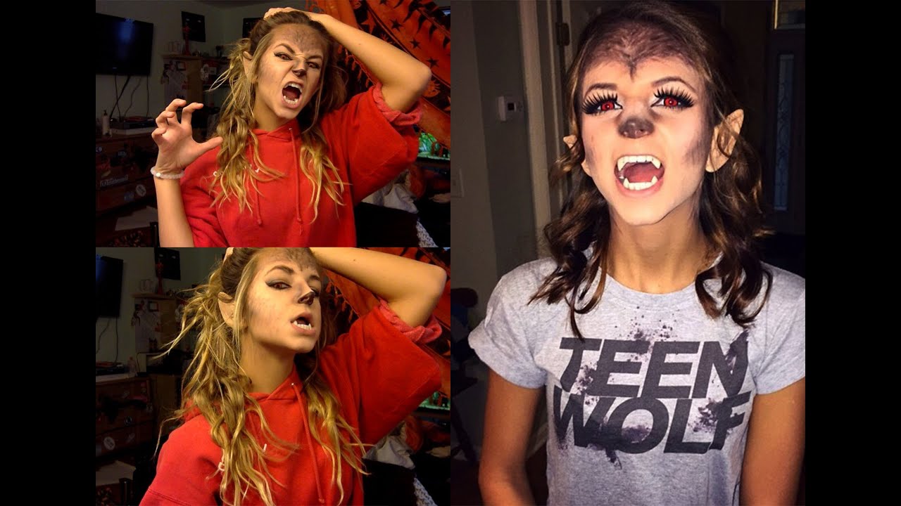 Happy Halloween!-Teen Wolf/Werewolf (MAKEUP TUTORIAL)