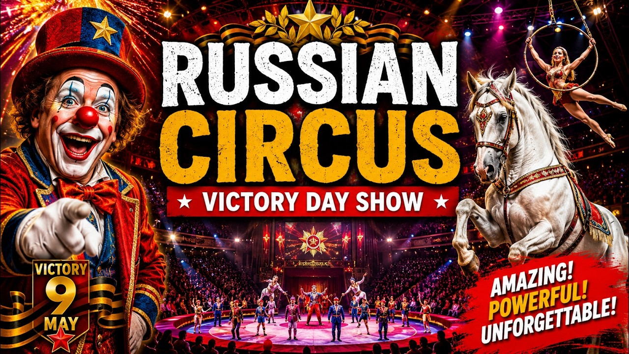 🔥 Россия помнит! 🔥 80 лет Победы 🌟 Московский цирк Никулина - Шоу Гордости!