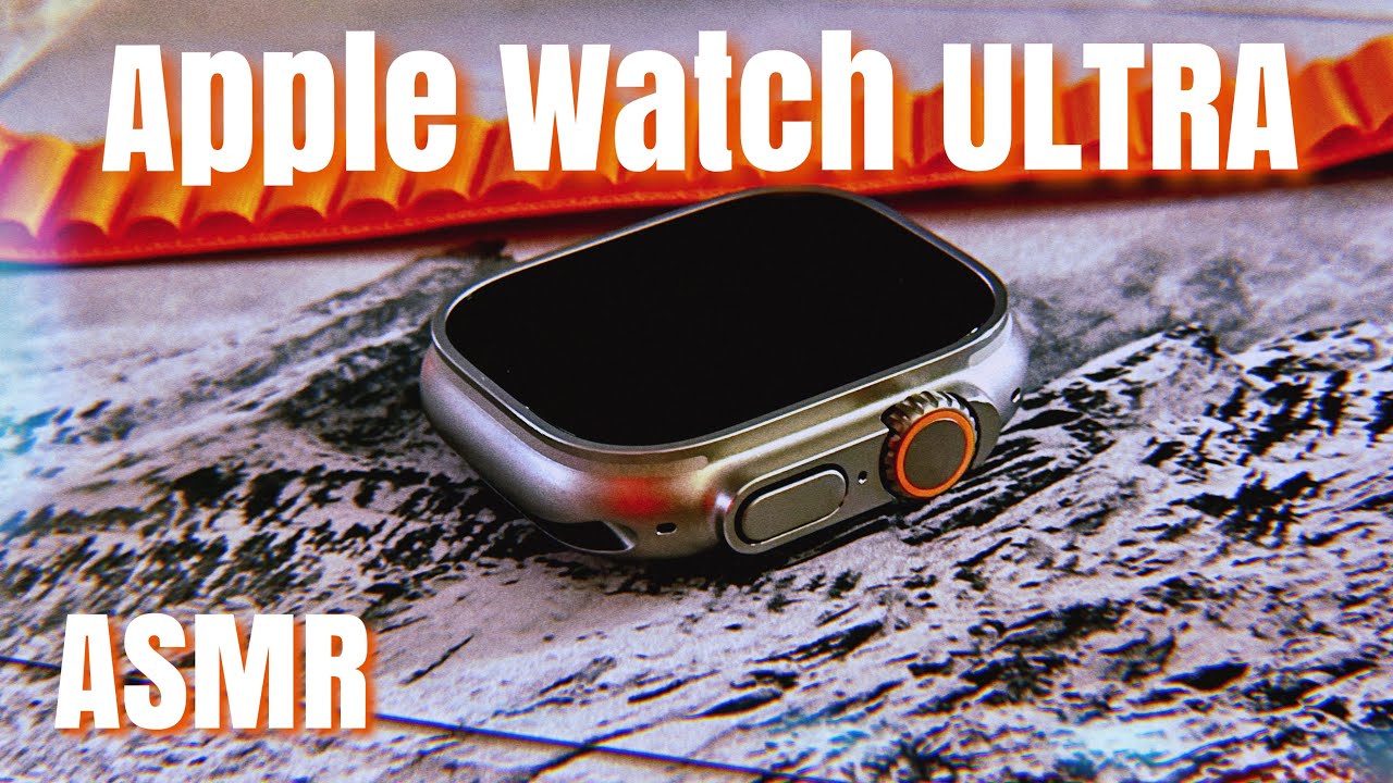 Apple Watch Ultra UNBOXING Orange Alpine - ASMR