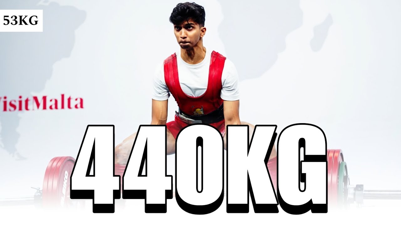 Amaljith S | 1st Place 440Kg Total 53Kg | IPF World Powerlifting Championship 2024