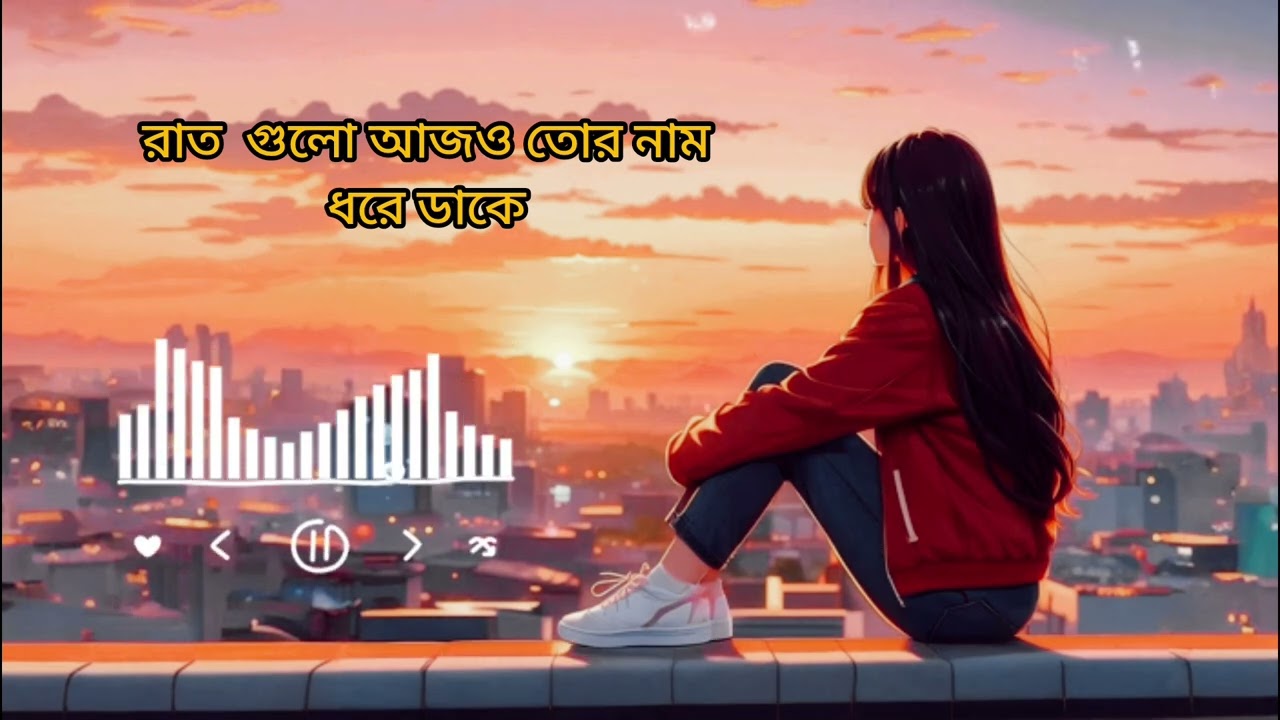 রাত গুলো আজও তোর নাম ধরে ডাকে #song #songs #songs #sadsong sad song 😔😔