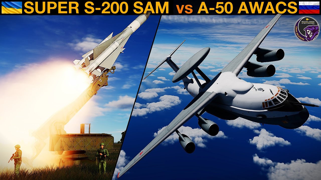 Could Ukraine REALLY Have Shot Down Russian A-50 AWACS With 1960's S-200 SAM? (WarGames 206) | DCS