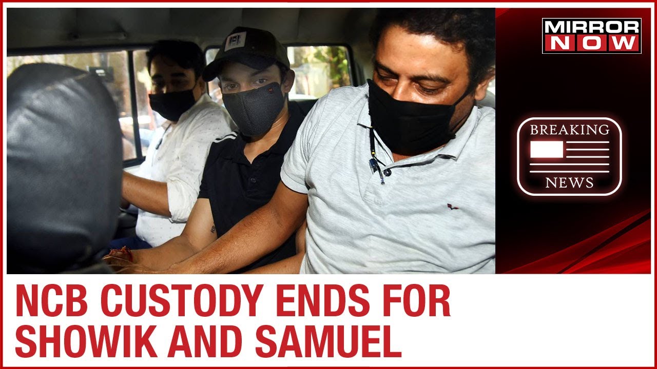 SSR's drug-link case: 5 accused brought to session court, NCB custody ends for Showik & Samuel