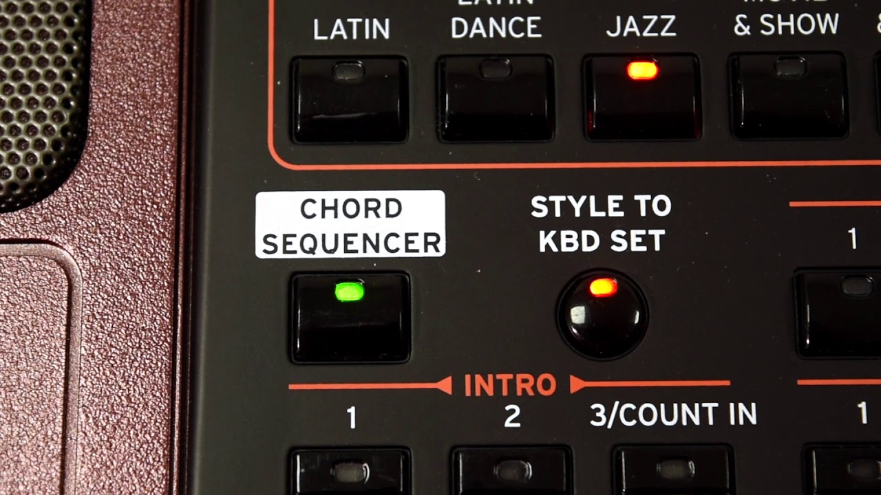 Учебное пособие по Korg PA: урок по секвенсору аккордов и циклическому воспроизведению аккордов н...