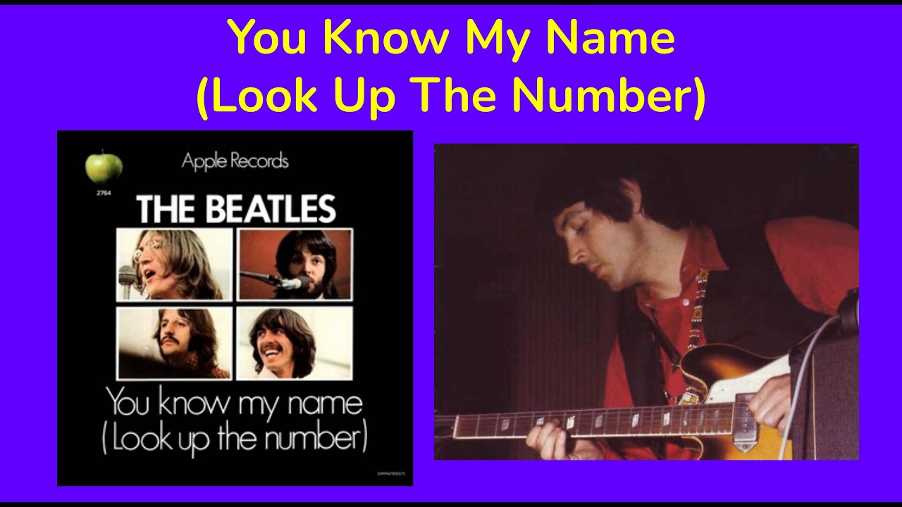 You Know My Name (Look Up The Number): The Kooky B-Side