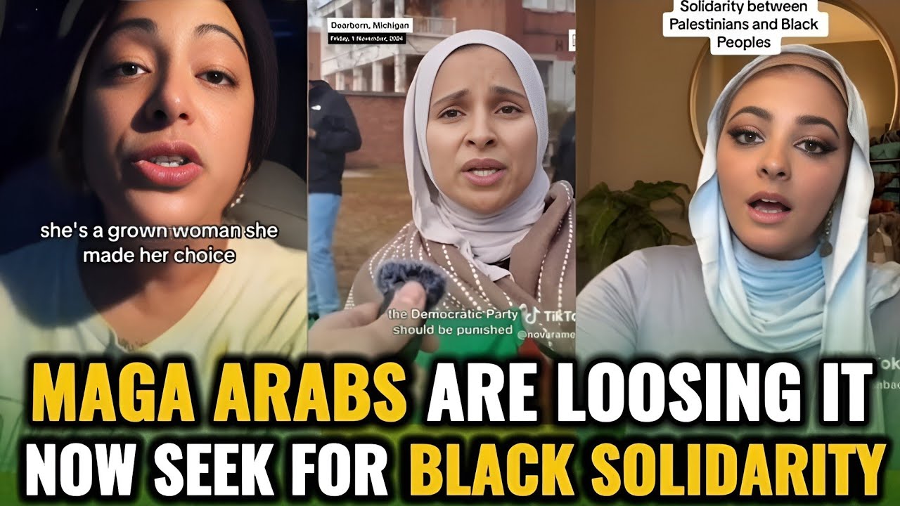 MAGA Arab-American Voters Are REGRETTING Their Choices Now Seek For Black Help