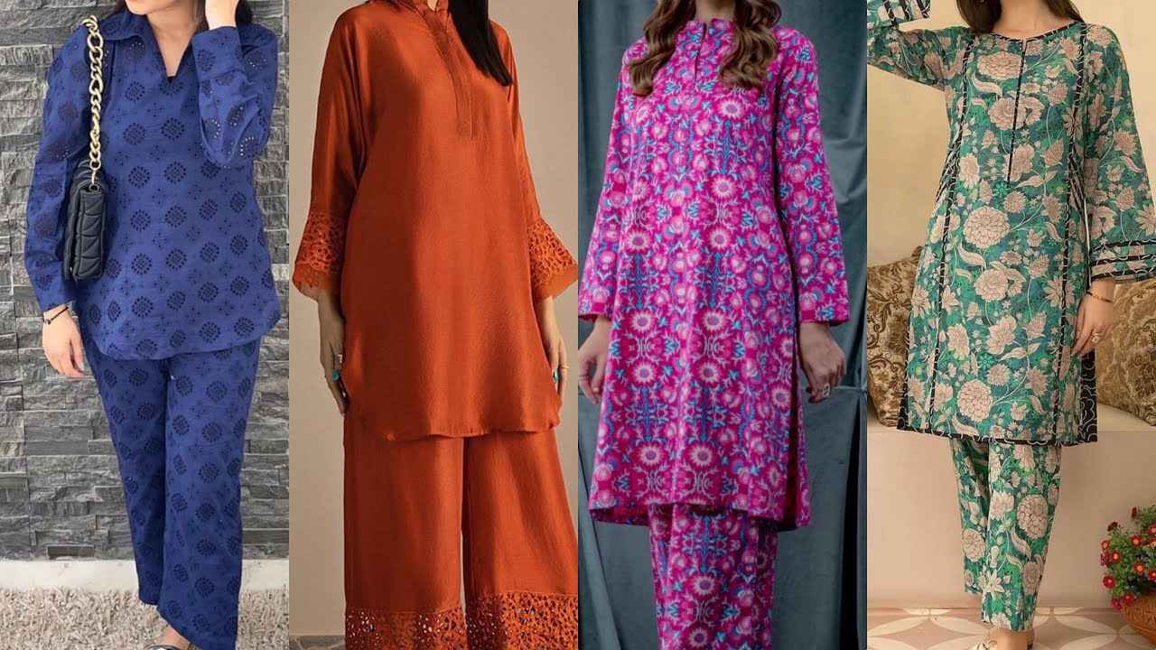 Trendy Co-ord set / Co Ord set designs/Same Print Dress Designs